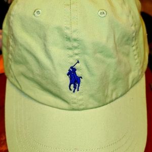 Lime green polo hat